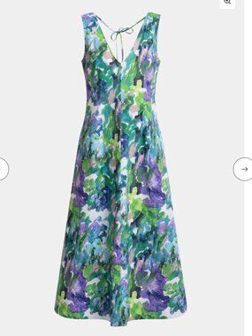 NWOT Natori AYAME V- neck Maxi Dress, size 6